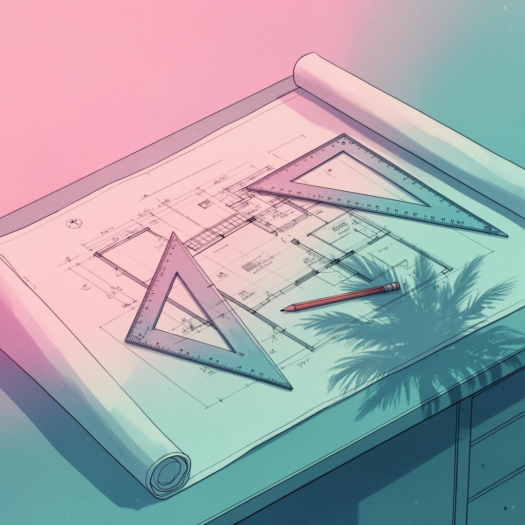 Architecture & Design illustrated scene