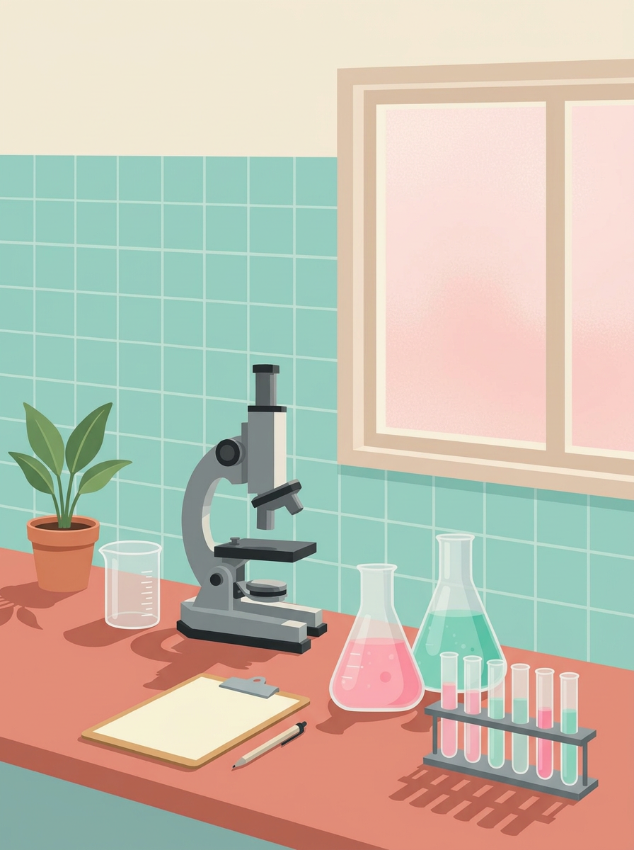 Health & Life Sciences illustrated scene